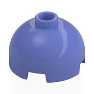 Brick Round 2 x 2 Dome Top, Vented Stud (Blue Violet)