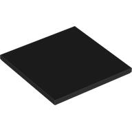 Tile 6 x 6 with Smooth Surface (Black)