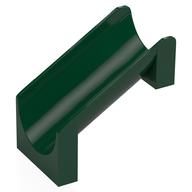 Slide Straight 4 x 6 x 6 (Dark Green)
