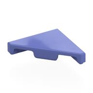 Tile 45° Cut 2 x 2 (Triangle) (Blue Violet)