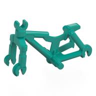 Bicycle Frame Wide, Clip for Steer (Dark Turquoise)