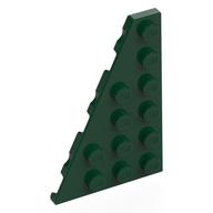 Wedge Plate 6 x 4 Left (Dark Green)