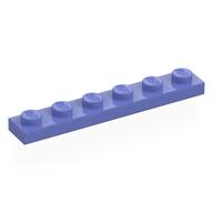 Plate 1 x 6 (Blue Violet)