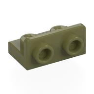 Bracket 1 x 2 - 1 x 2 Inverted (Olive Green)