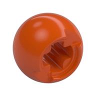 Technic Ball Joint with Through Axle Hole (Reddish Orange)