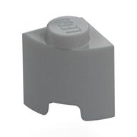 Brick Round, Quarter 1 x 1 (Light Bluish Gray)