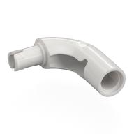Arm, Bent with Pin, Pin Hole (White)