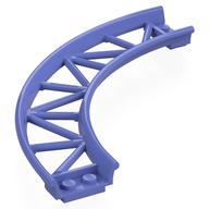 Vehicle Track, Roller Coaster, Curve (Blue Violet)