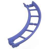 Vehicle Track, Roller Coaster, Curve Ramp 13 x 13 x 3 (Blue Violet)