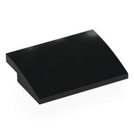 Brick Curved 4 x 3 x 2/3 No Studs (Black)