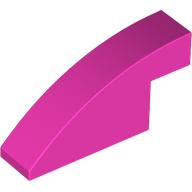 Brick Curved 1 x 4 x 1 2/3 No Studs (Dark Pink)