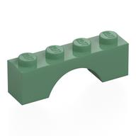 Brick Arch 1 x 4 (Sand Green)