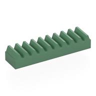Technic Gear Rack 1 x 4 (Sand Green)