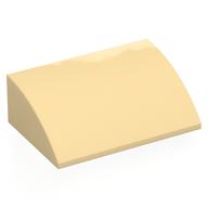 Brick Curved 4 x 6 x 2 (Tan)