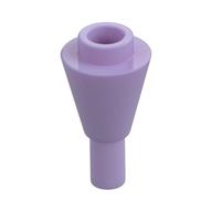 Cone 1 x 1 Inverted with Bar at Bottom (Ice Cream Cone) (Lavender)