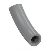 Brick Round 1 x 1 D. Tube with 45° Elbow and Axle Holes (Crossholes) at Each End (Light Bluish Gray)