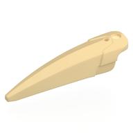 Large Figure Limb Cover / Claw / Spike Large with Axle (Tan)