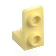 Bracket 1 x 1 - 1 x 2 Inverted (Bright Light Yellow)