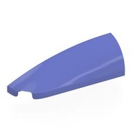 Brick Round, Curved Double 1 x 4 with Stud Notch Left (Blue Violet)
