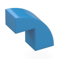 Brick Curved 1 x 2 x 1 2/3 with 1 Cutout (Dark Azure)