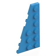 Wedge Plate 6 x 3 Left (Dark Azure)
