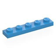 Plate 1 x 5 (Dark Azure)