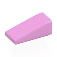 Brick Sloped 18° 2 x 1 x 2/3 (Bright Pink)