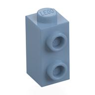Brick Special 1 x 1 x 1 2/3 with Studs on 1 Side (Sand Blue)