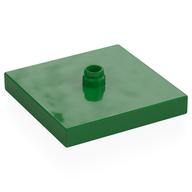 Duplo Turntable 4 x 4 Base, Flush Surface (Green)