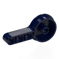 Technic Rotation Joint Disk with Pin and 3L Beam Thick (Dark Blue)