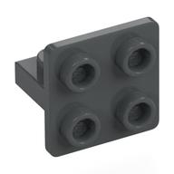 Bracket 1 x 2 - 2 x 2 Centered (Dark Bluish Gray)