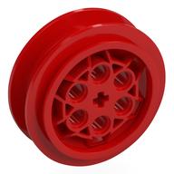 Wheel 43.2 x 18 with Flush Axle Stem (Red)