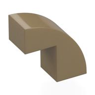Brick Curved 1 x 2 x 1 2/3 with 1 Cutout (Dark Tan)