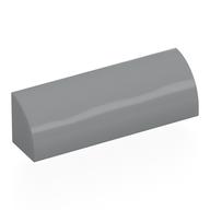 Brick Curved 1 x 4 x 1 (Light Bluish Gray)