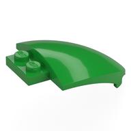 Windscreen, Curved 4 x 5 (Bright Green)