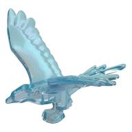 Animal, Bird, Phenix with Open Wings (Opal Trans-Light Blue)