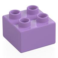 Duplo Brick 2 x 2 (Medium Lavender)