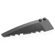 Brick Wedged, Curved 10 x 3 Left (Metallic Silver)