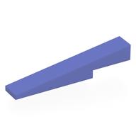Brick Sloped 1 x 6 x 1 with 1 x 2 x 1/3 Cutout (Blue Violet)