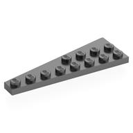 Wedge Plate 8 x 3, 8° Right (Metallic Silver)