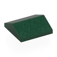 Brick Sloped 33° 2 x 2 Double (Dark Green)