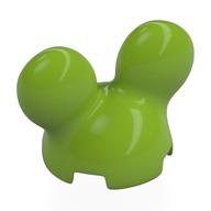 Brick Round, 2 x 2 x 2 with Mickey Mouse Ears (Lime)