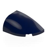 Brick Round, Curved Double 3 x 2 Beveled with Stud Notch Right (Dark Blue)