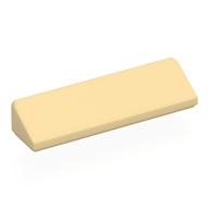 Brick Sloped 30° 1 x 4 x 2/3 (Tan)