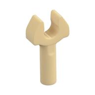 Bar 1L with Clip [Cut Edges and One Side Hole] [Full Clip] (Tan)