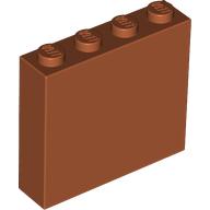 Brick 1 x 4 x 3 (Dark Orange)