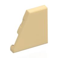 Wedge Tile 2 x 2 Left (Tan)