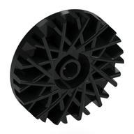Wheel Cover / Hub Cap 28 Spokes 18mm D. (Black)