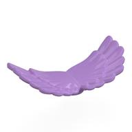 Animal / Creature Body Part, Wings Double Layer with Anti-Stud (Medium Lavender)