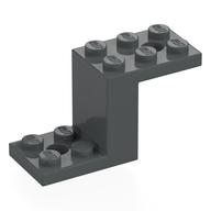 Bracket 5 x 2 x 2 1/3 with Holes, Inside Stud Holder (Dark Bluish Gray)